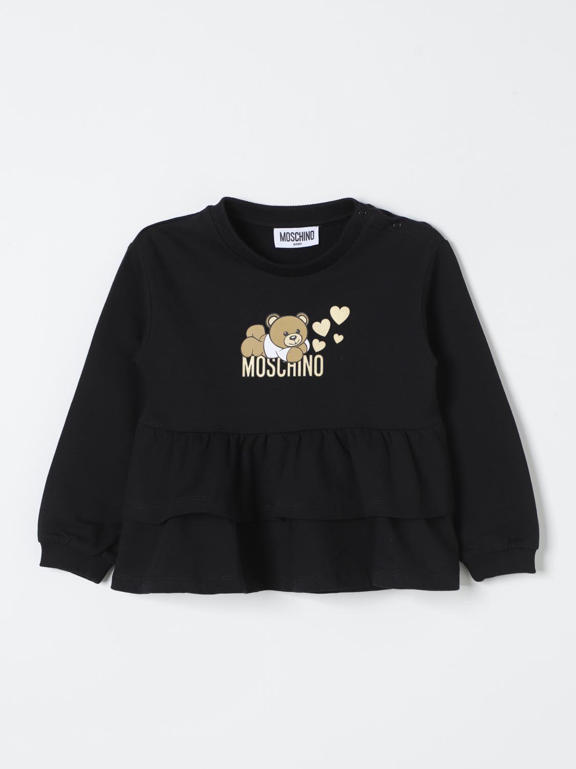 MOSCHINO JERSEY: Jersey niños Moschino, Negro - Img 1