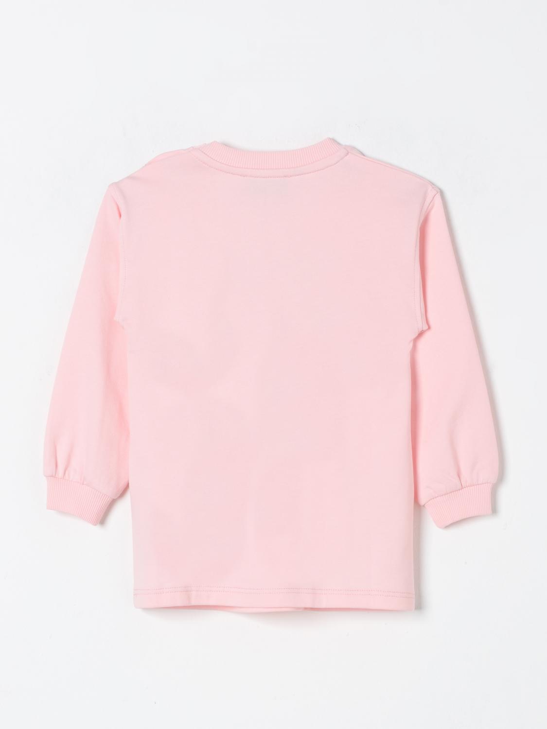 MOSCHINO T-SHIRT: Robe enfant Moschino, Rose - Img 2