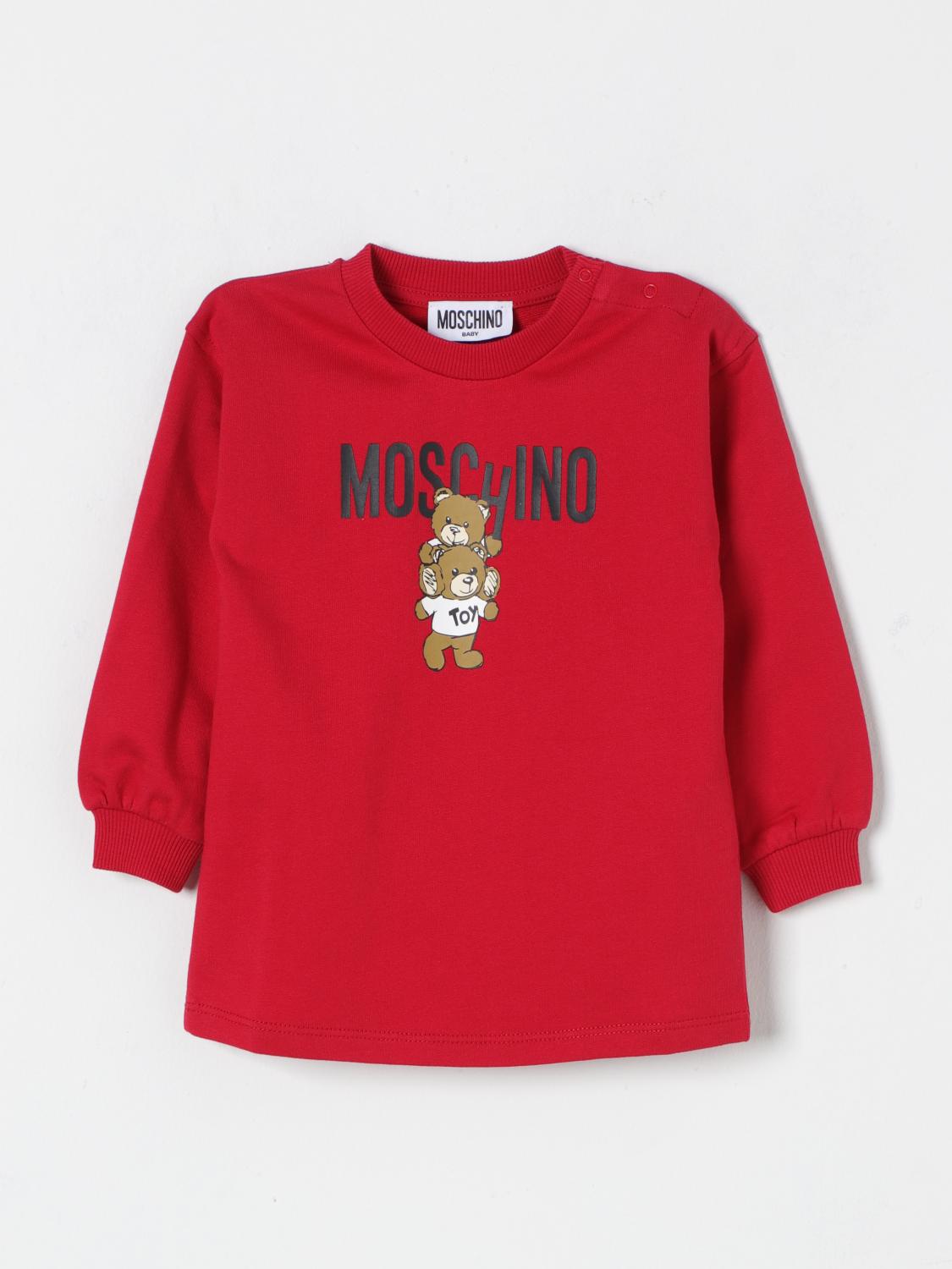 MOSCHINO T-SHIRT: Robe enfant Moschino, Gris - Img 1