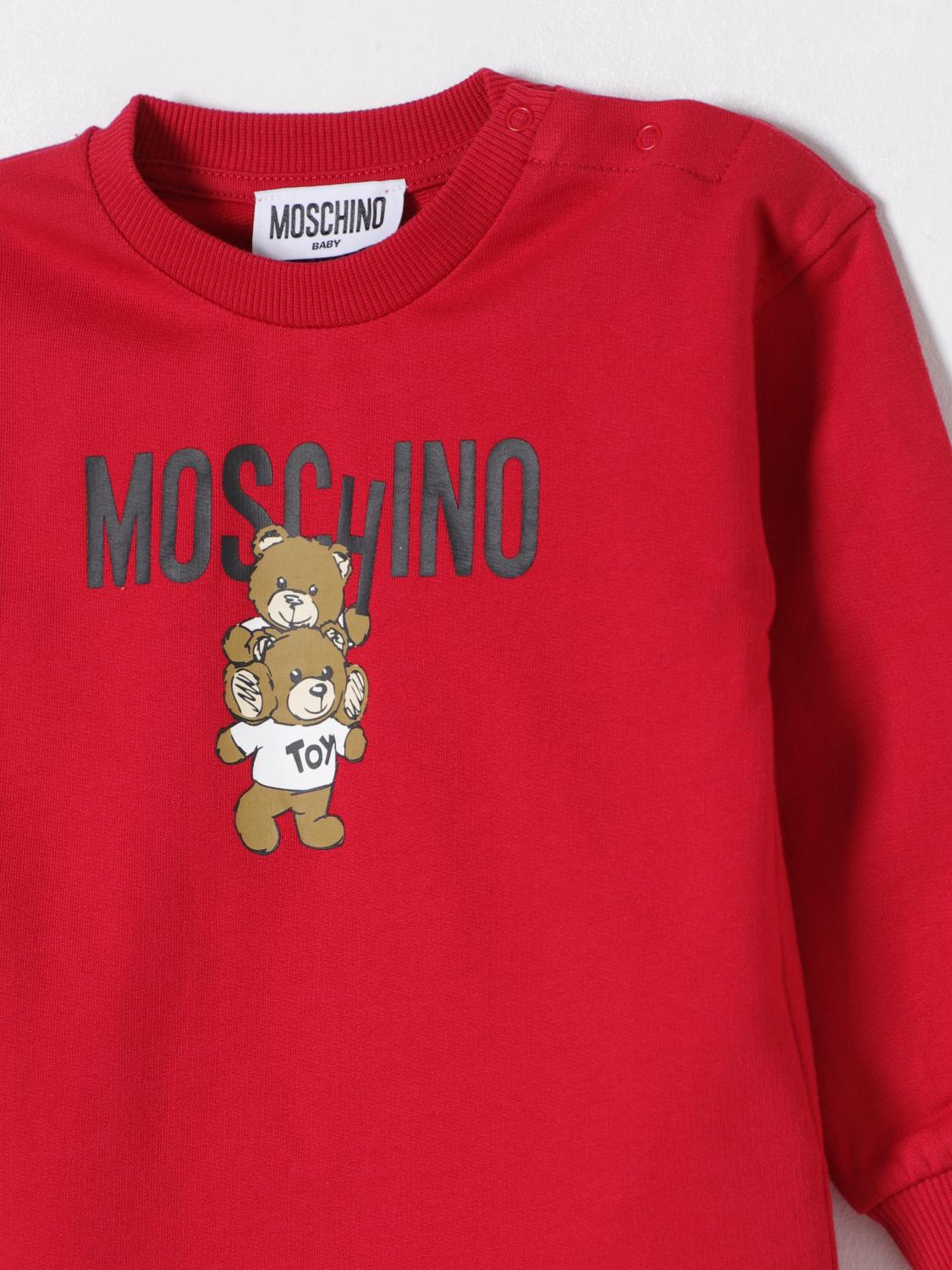 MOSCHINO T-SHIRT: Robe enfant Moschino, Gris - Img 3