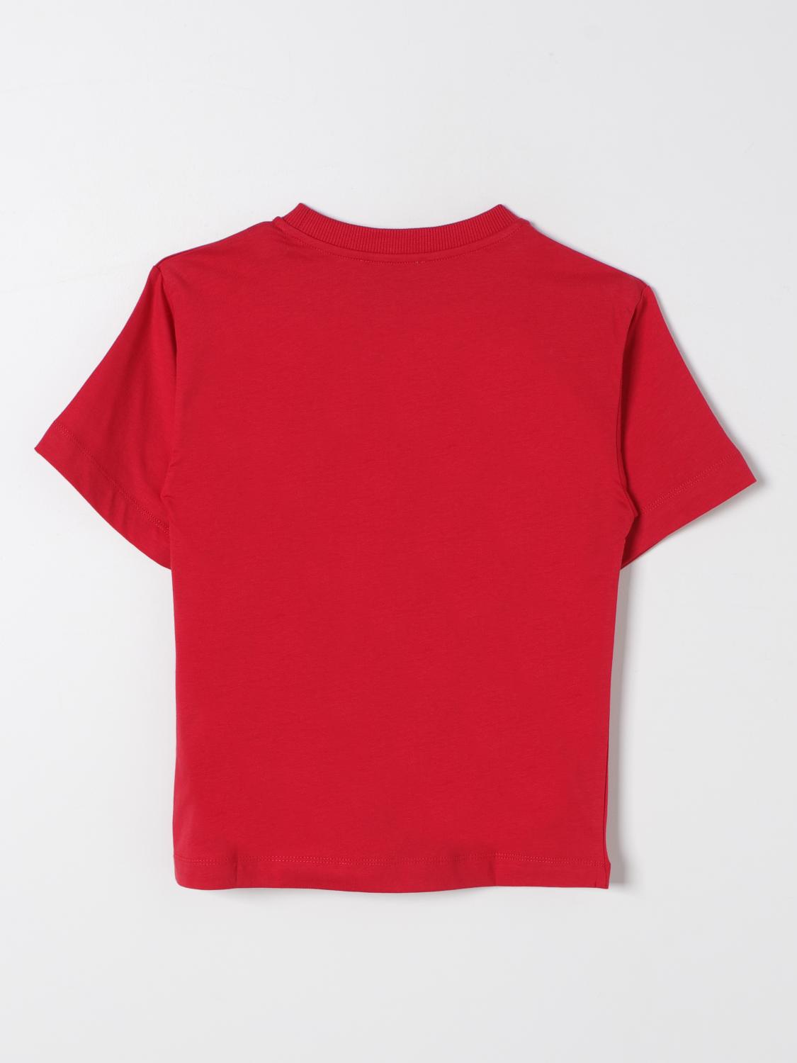 MOSCHINO T-SHIRT: T-shirt kids Moschino, Red - Img 2