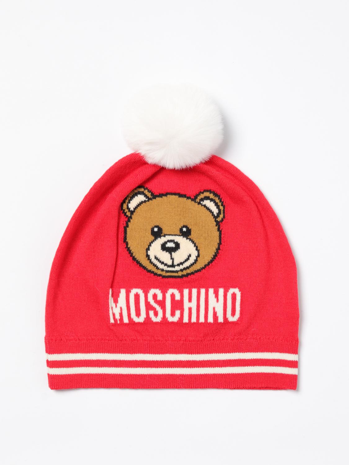 MOSCHINO 모자: 모자 남아 Moschino, 레드 - Img 1