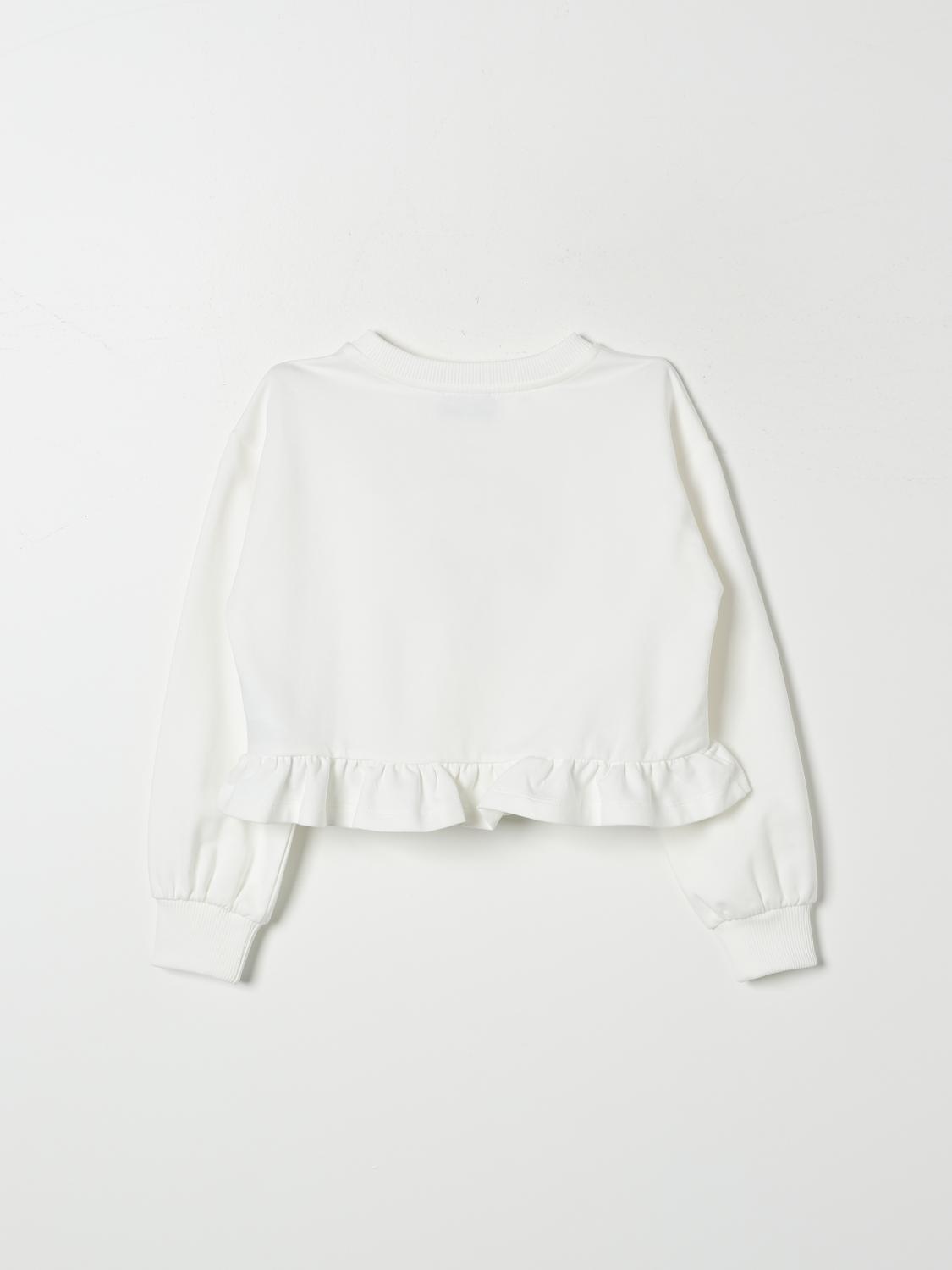 MOSCHINO PULLOVER: Pullover kinder Moschino, Weiß - Img 2