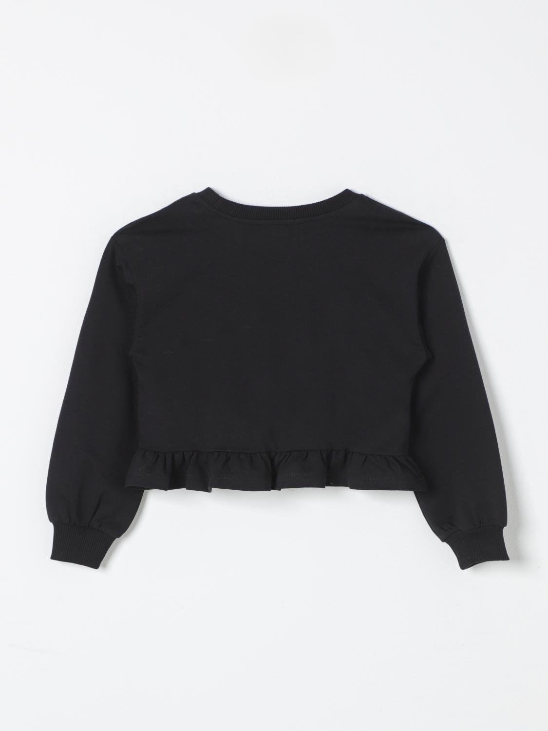 MOSCHINO JERSEY: Jersey niños Moschino, Negro - Img 2