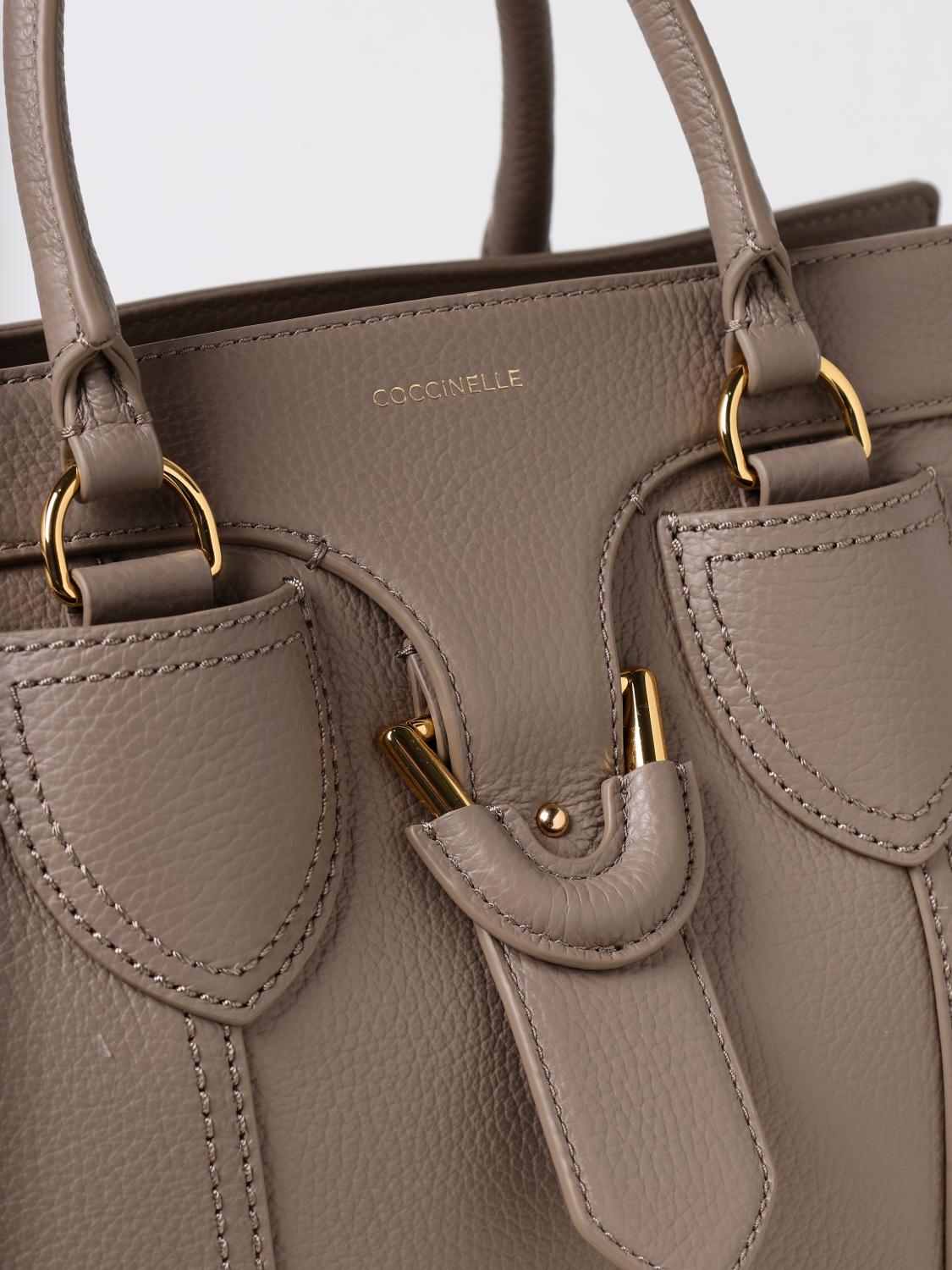 COCCINELLE BOLSO DE MANO: Bolso de hombro mujer Coccinelle, Tórtola - Img 3