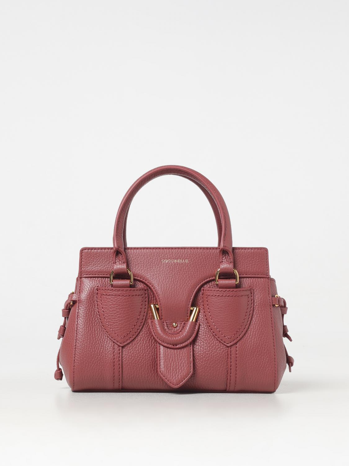 COCCINELLE HANDBAG: Shoulder bag woman Coccinelle, Burgundy - Img 1