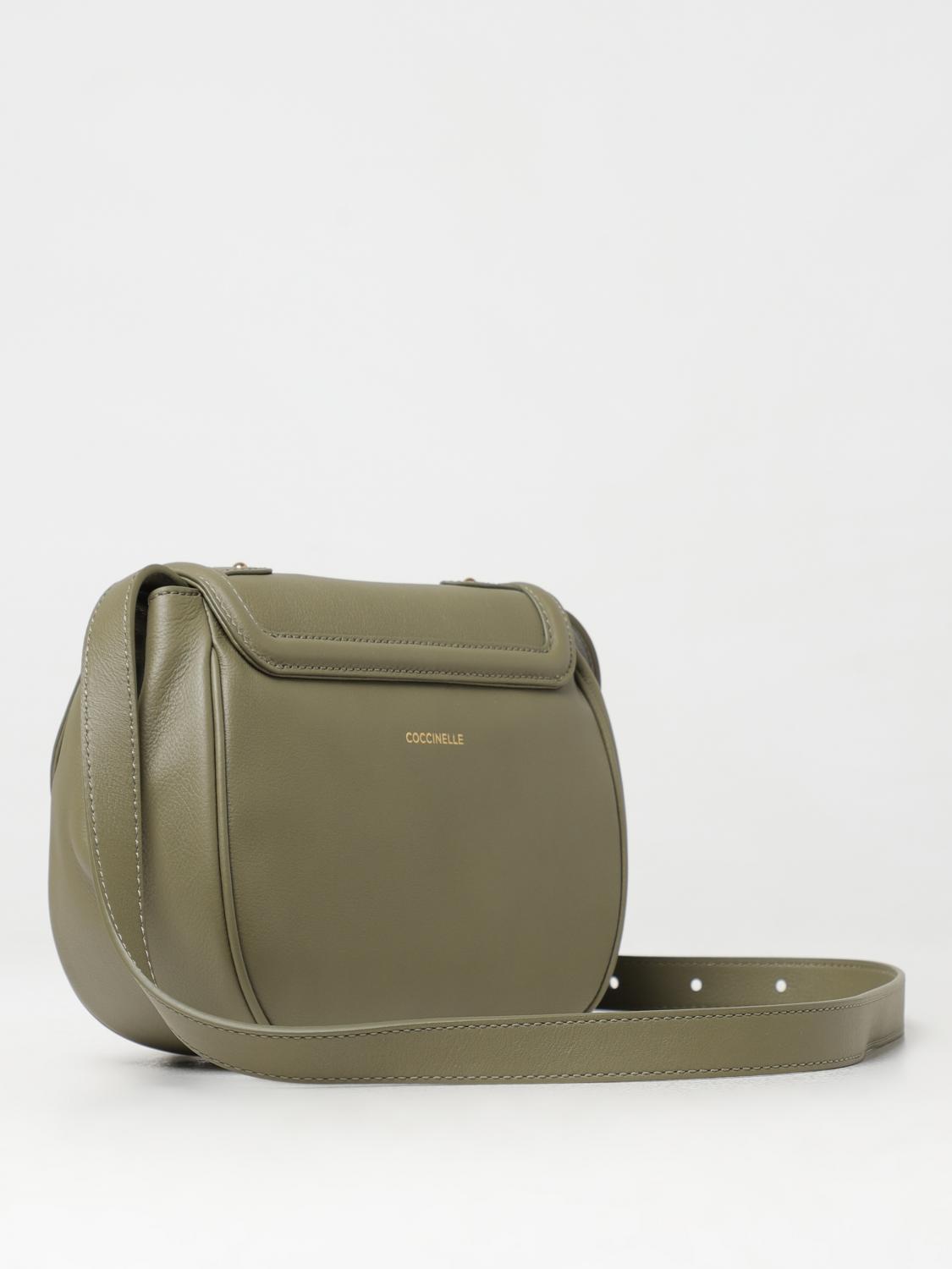 COCCINELLE CROSSBODY BAGS: Shoulder bag woman Coccinelle, Green - Img 2