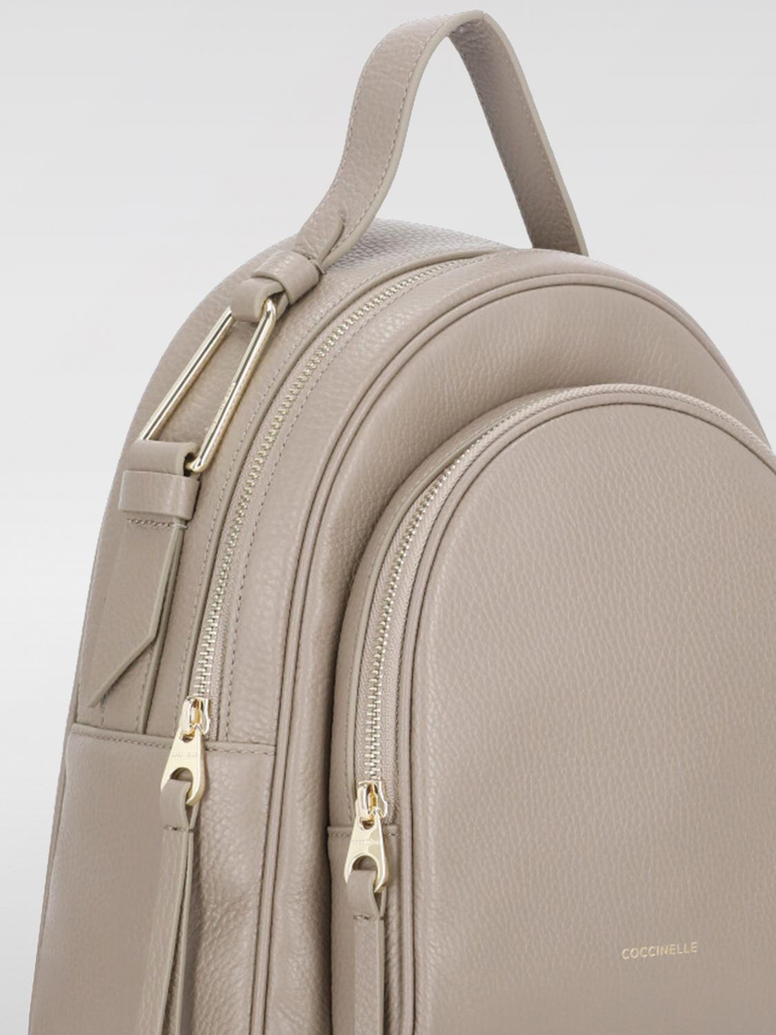 COCCINELLE BACKPACK: Shoulder bag woman Coccinelle, Grey - Img 3