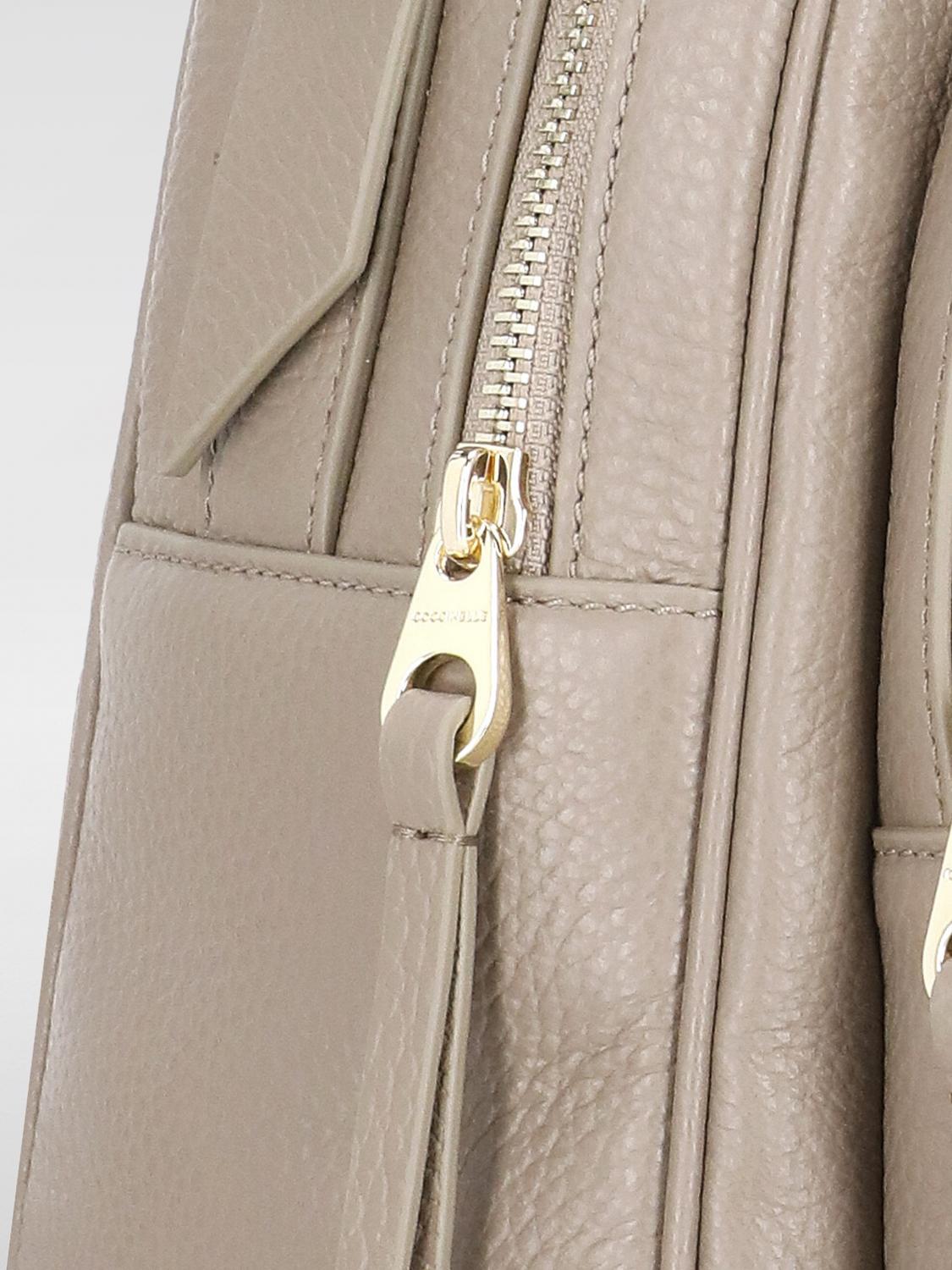 COCCINELLE BACKPACK: Shoulder bag woman Coccinelle, Grey - Img 4