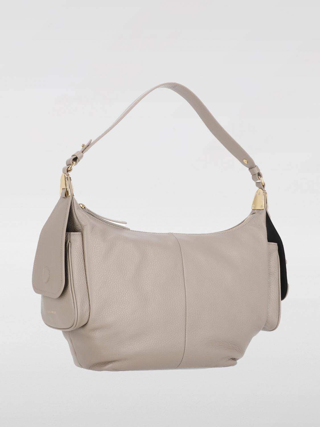 COCCINELLE SCHULTERTASCHE: Schultertasche damen Coccinelle, Beige - Img 2