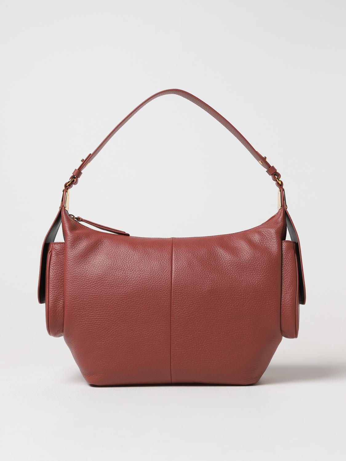COCCINELLE SCHULTERTASCHE: Schultertasche damen Coccinelle, Burgunderrot - Img 1