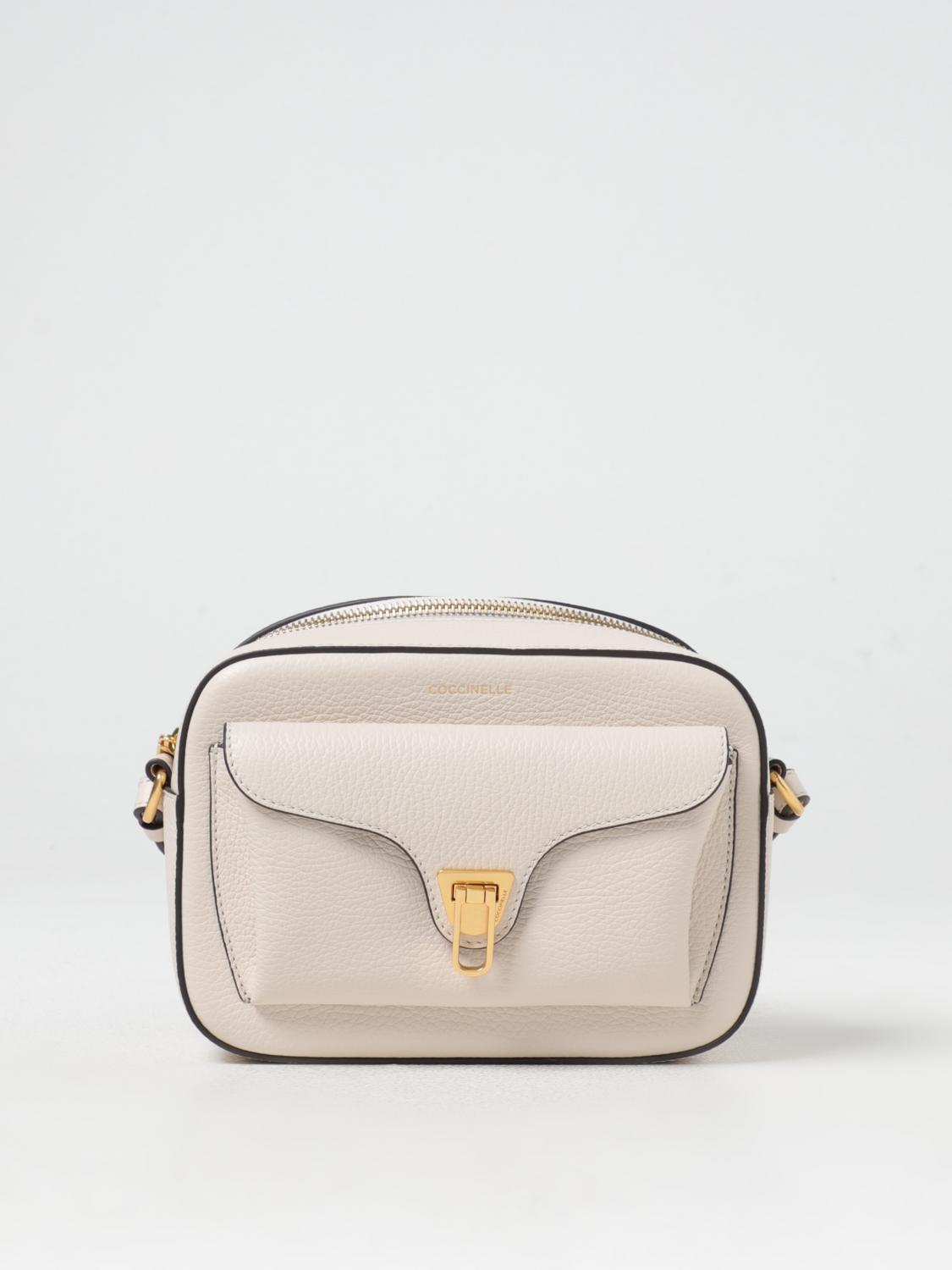 COCCINELLE MINI BAG: Shoulder bag woman Coccinelle, White - Img 1