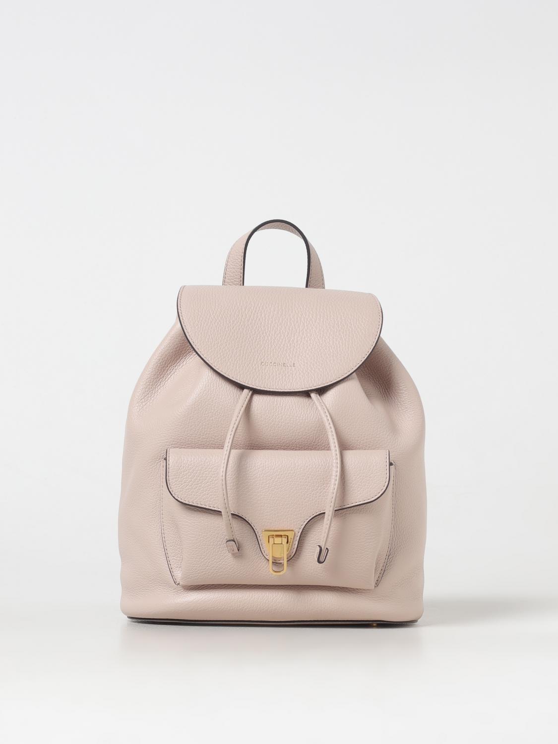 COCCINELLE BACKPACK: Shoulder bag woman Coccinelle, Pink - Img 1