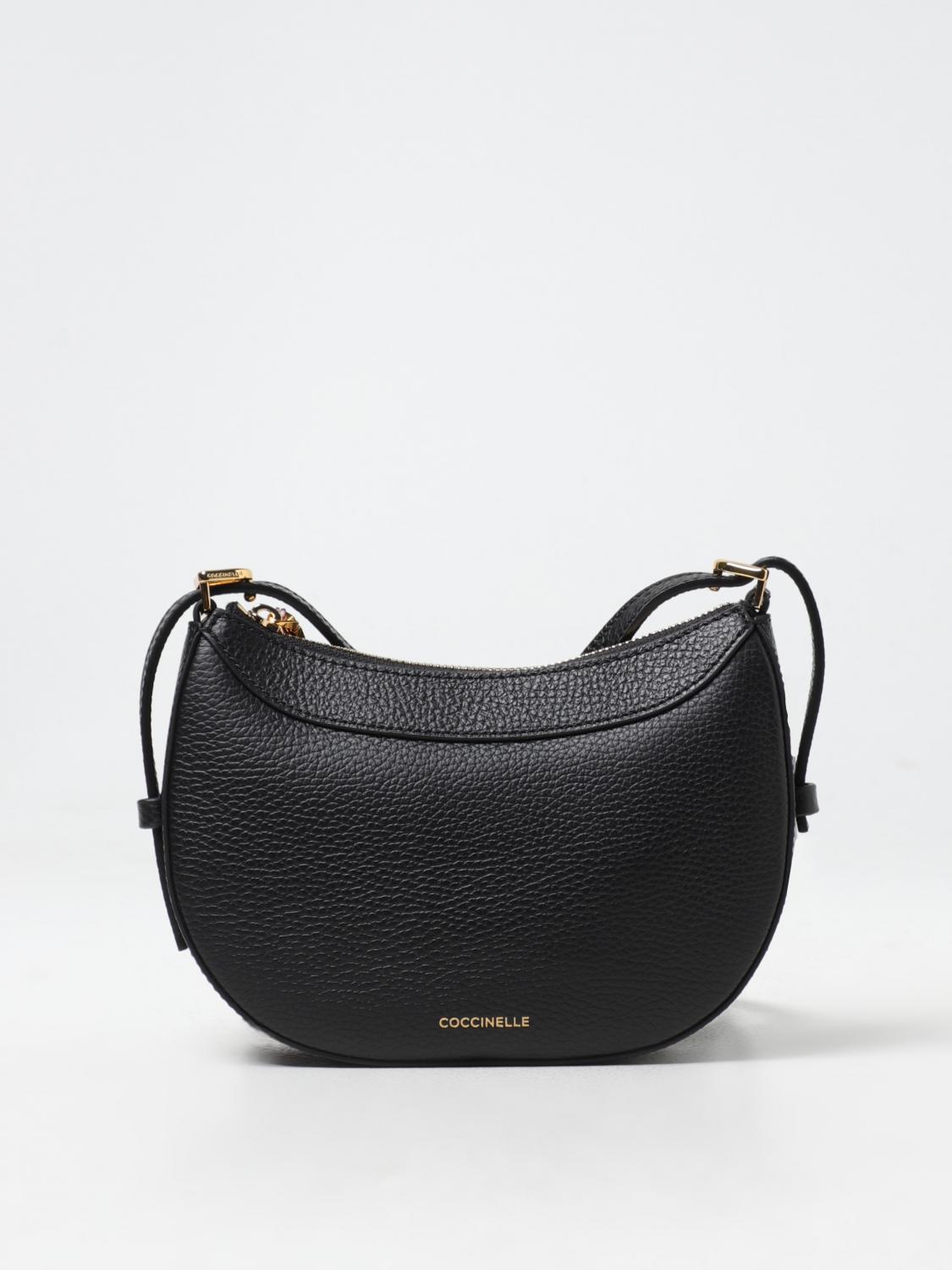 COCCINELLE MINI SAC À MAIN: Sac porté épaule femme Coccinelle, Noir - Img 1