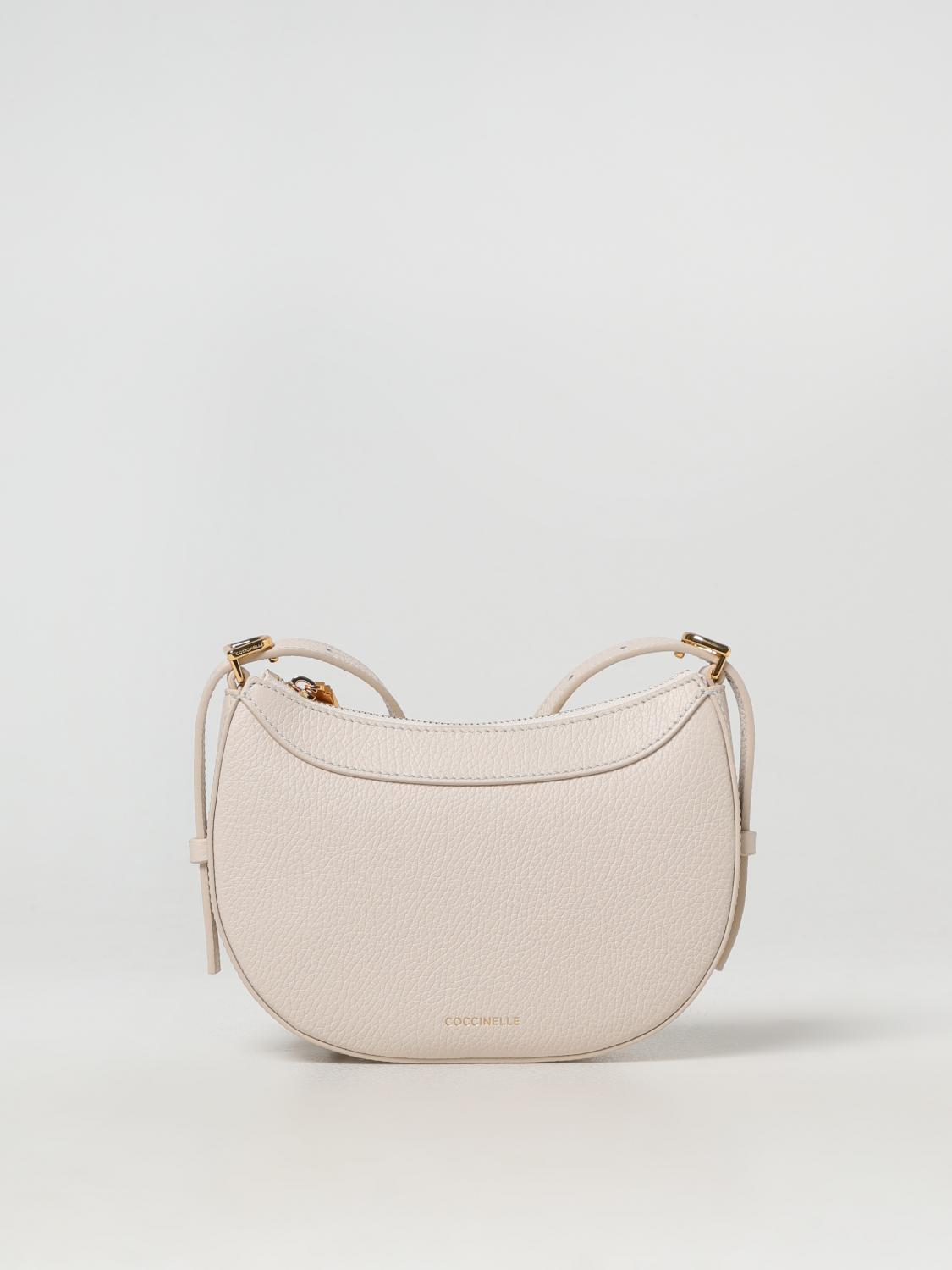 COCCINELLE MINI BAG: Shoulder bag woman Coccinelle, Yellow Cream - Img 1