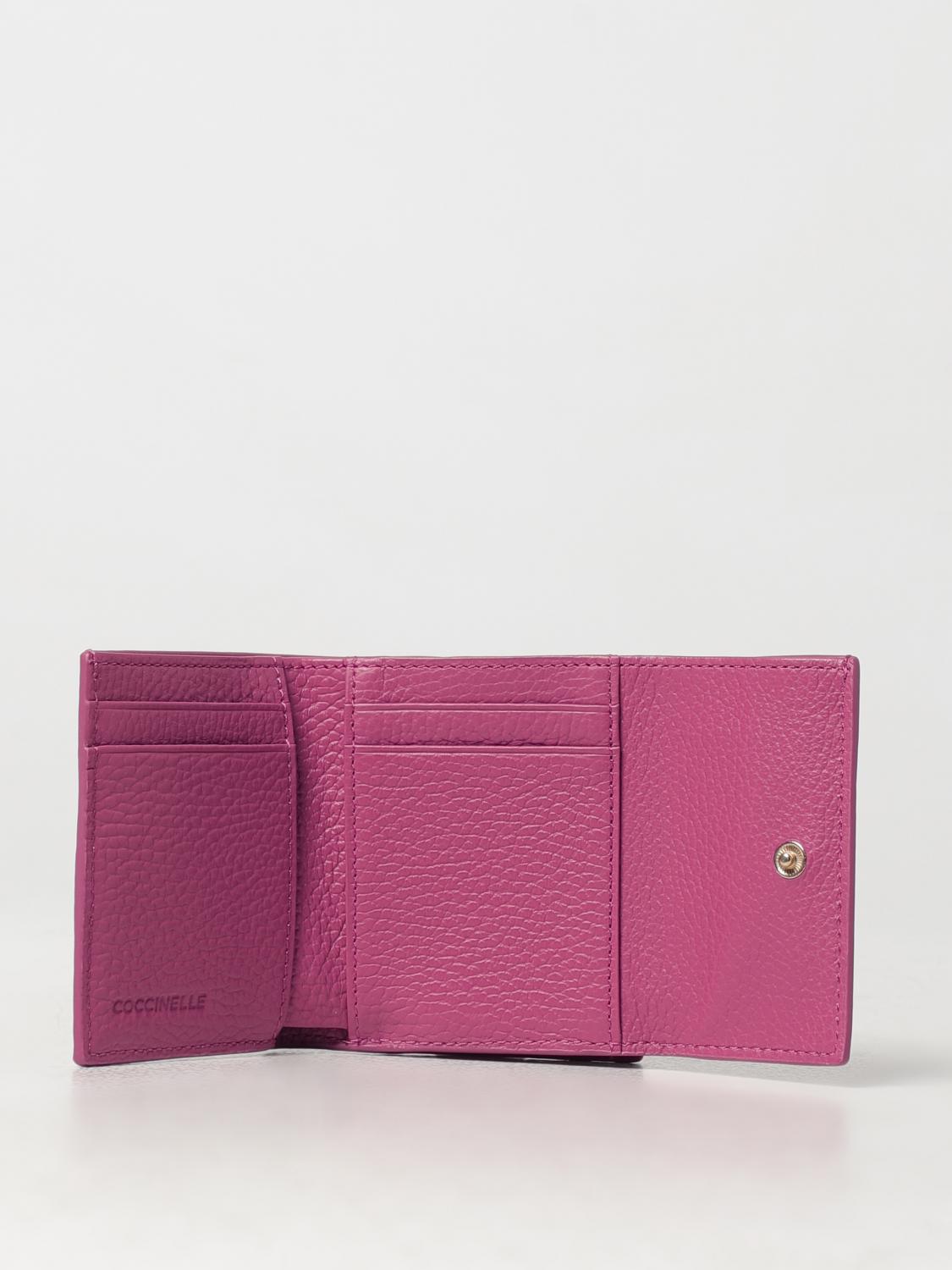 COCCINELLE WALLET: Wallet woman Coccinelle, Plum - Img 2