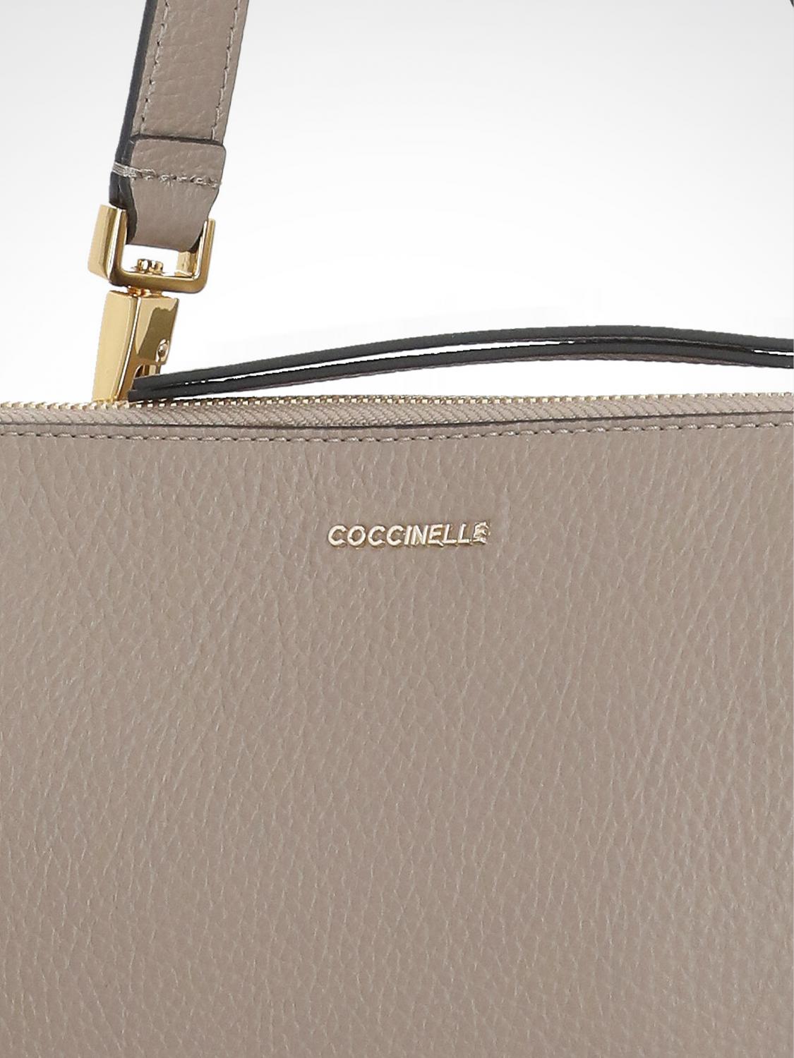 COCCINELLE MINI BAG: Shoulder bag woman Coccinelle, Dove Grey - Img 3