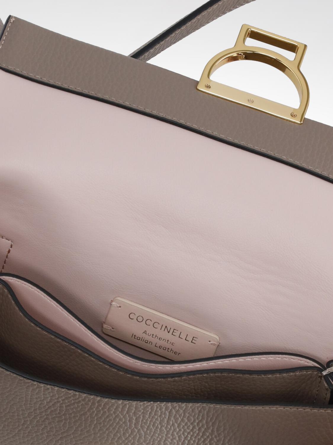 COCCINELLE MINI BAG: Shoulder bag woman Coccinelle, Dove Grey - Img 4