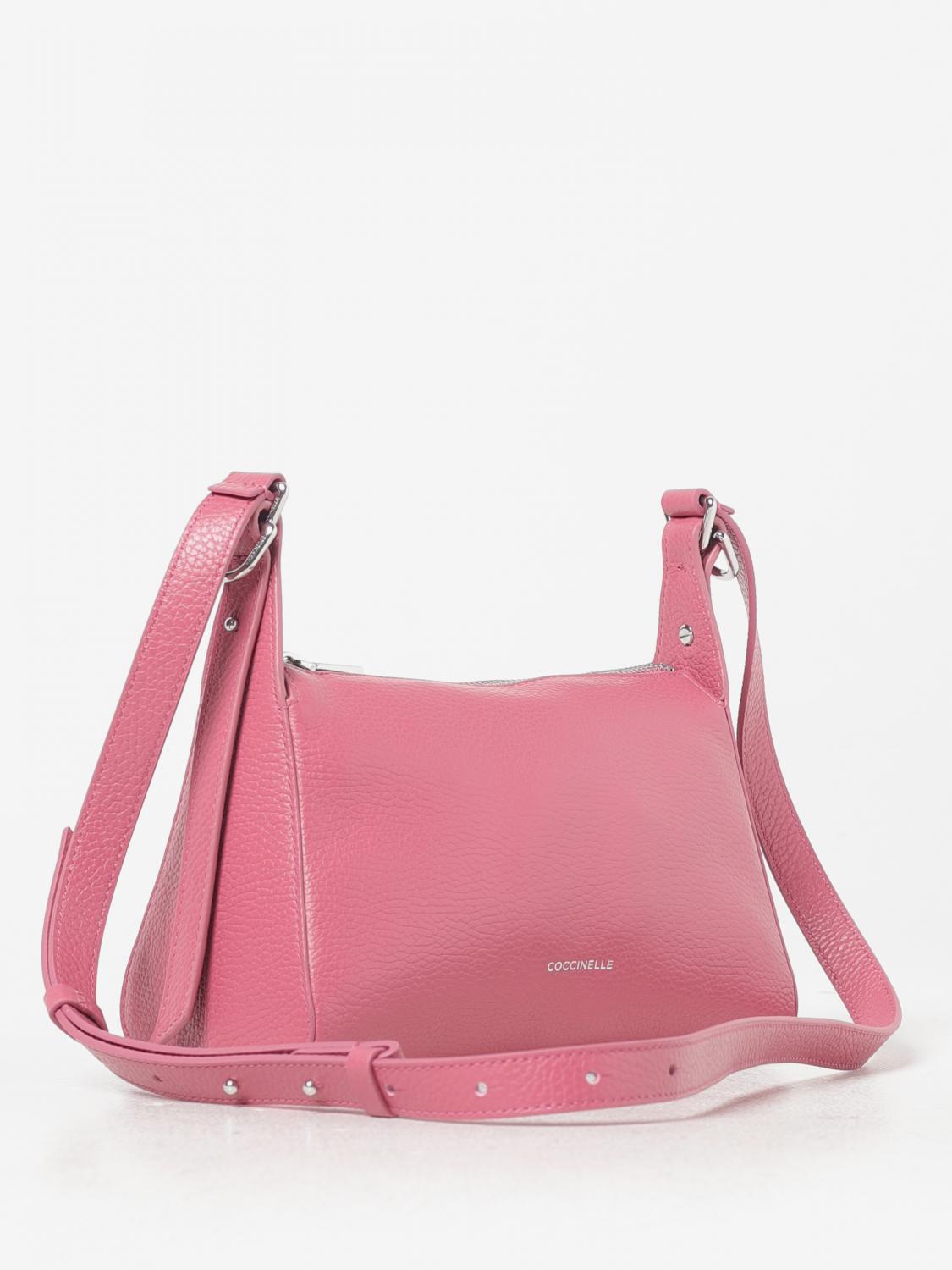 COCCINELLE MINI BAG: Shoulder bag woman Coccinelle, Pink - Img 2