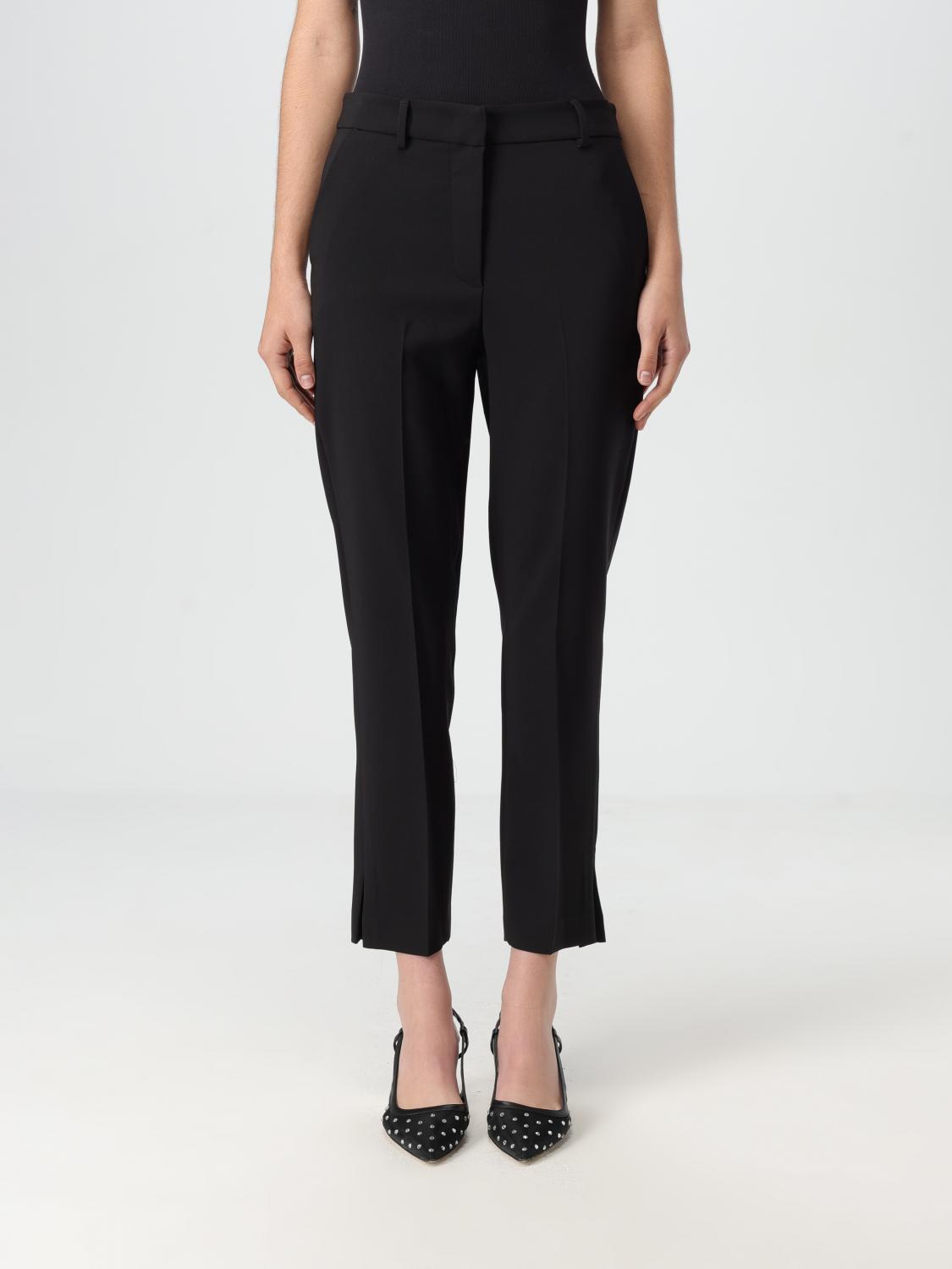 HANITA PANTALONE: Pantalone Hanita in crepe , Nero - Img 1