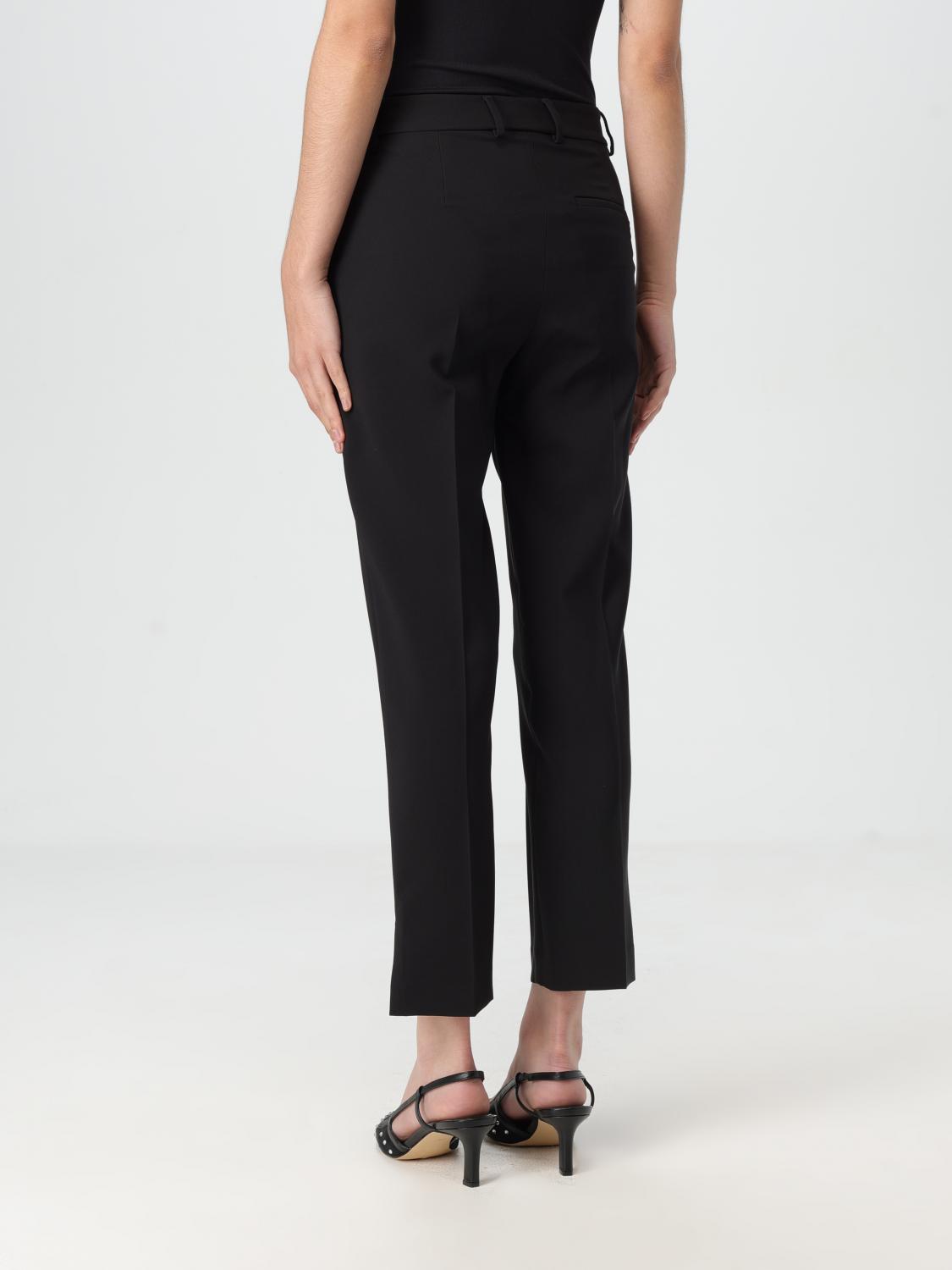 HANITA PANTALONE: Pantalone Hanita in crepe , Nero - Img 2