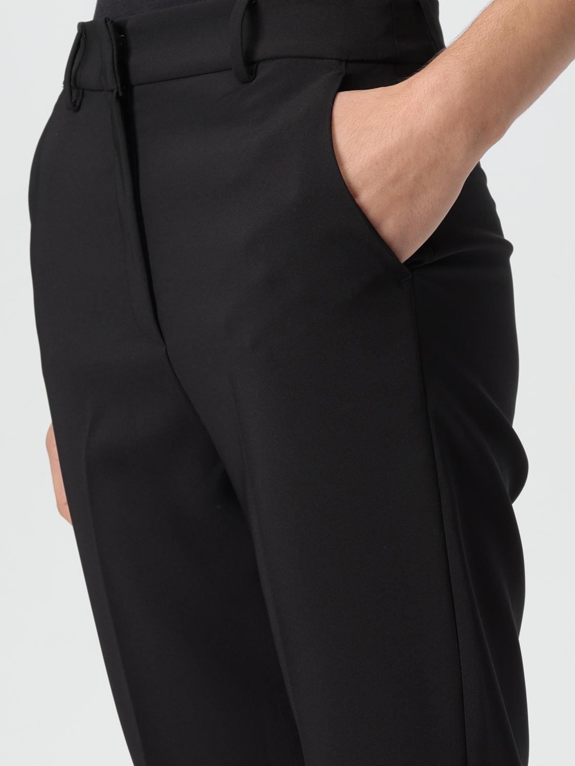 HANITA PANTALONE: Pantalone Hanita in crepe , Nero - Img 3