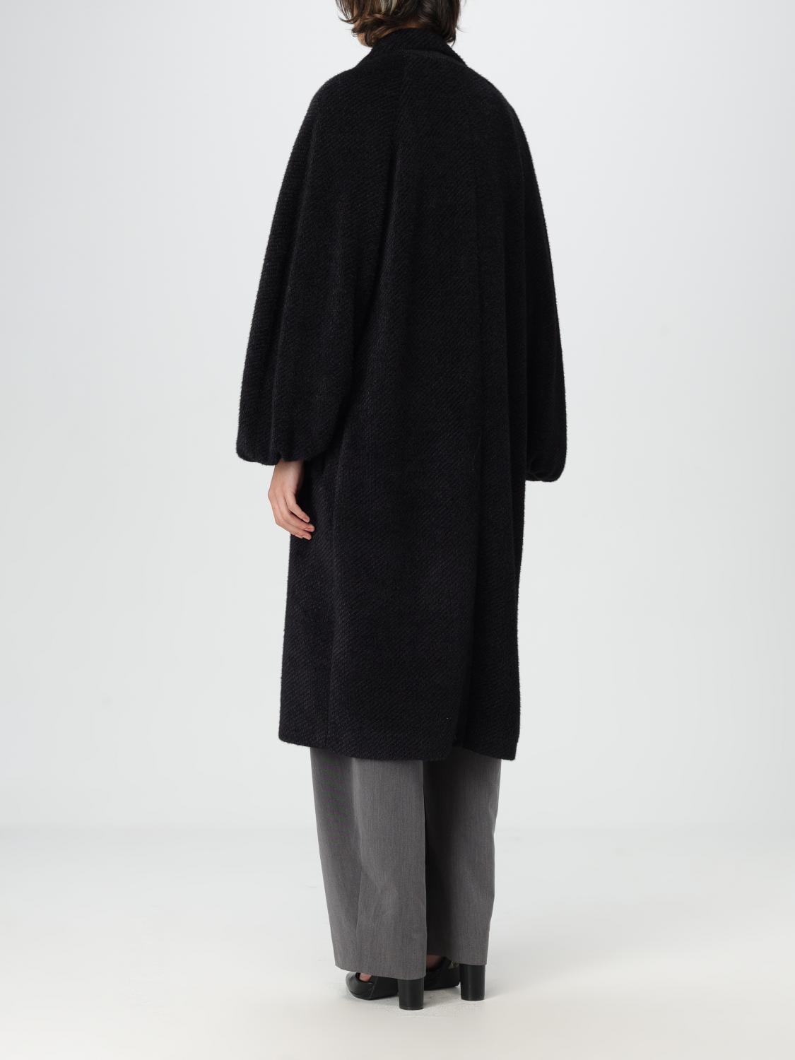 HANITA COAT: Coat woman Hanita, Black - Img 2