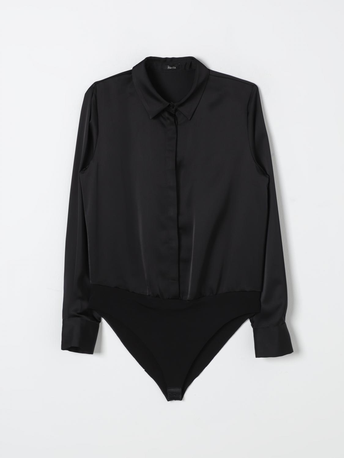 HANITA BODY: Top mujer Hanita, Negro - Img 2