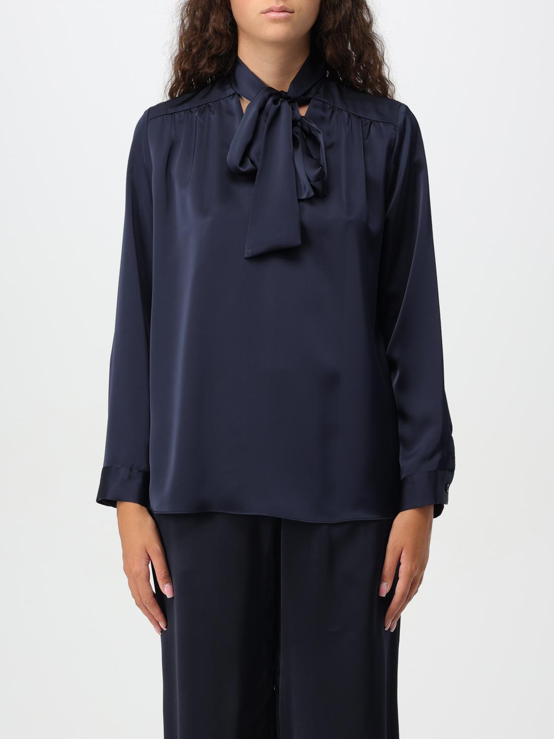 HANITA TOP: Top mujer Hanita, Azul Oscuro - Img 1