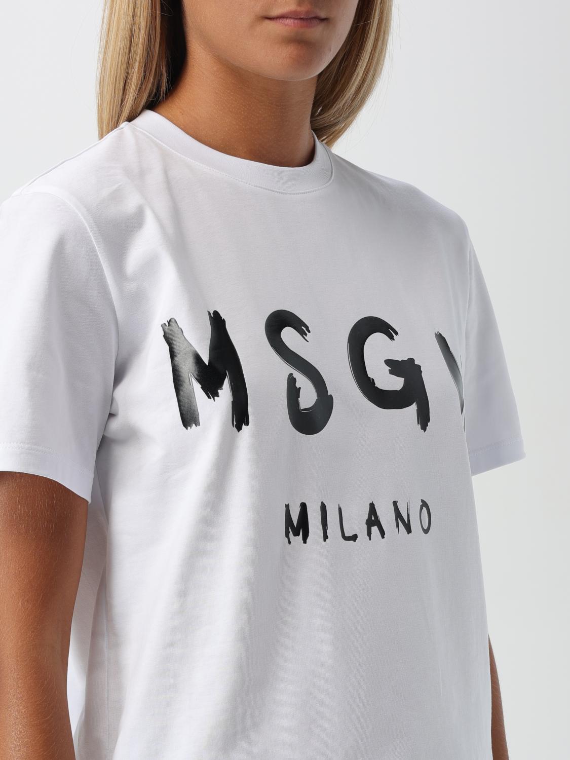 MSGM CAMISETA: Camiseta mujer MSGM, Blanco - Img 4