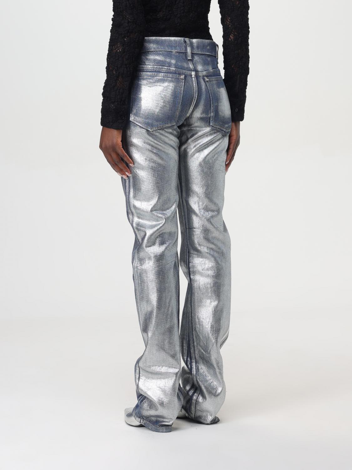 MSGM JEANS: Jeans woman MSGM, Gnawed Blue - Img 3