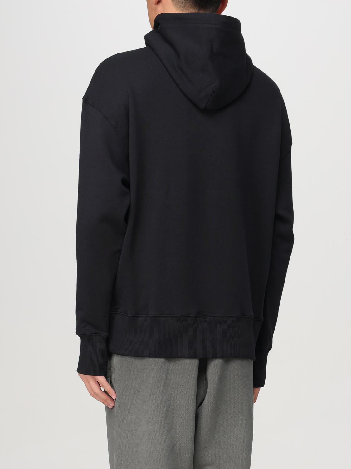 MSGM SWEATSHIRT: Sweatshirt men MSGM, Black - Img 2