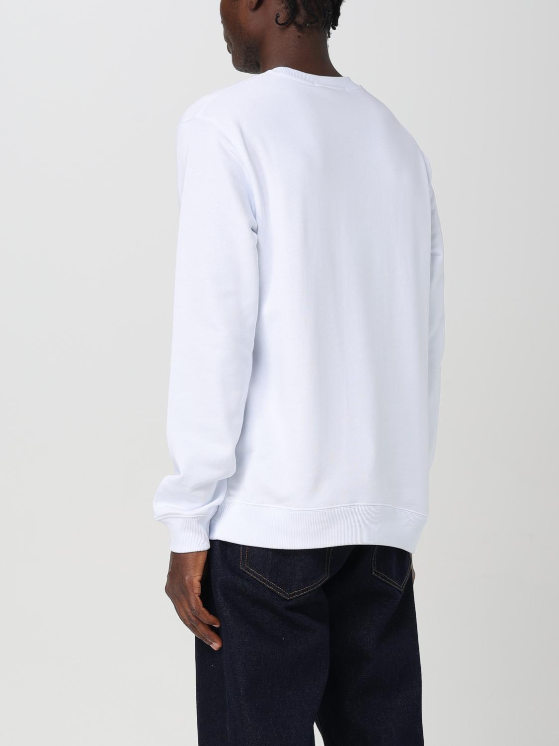 MSGM SWEATSHIRT: Sweatshirt men MSGM, White 2 - Img 3