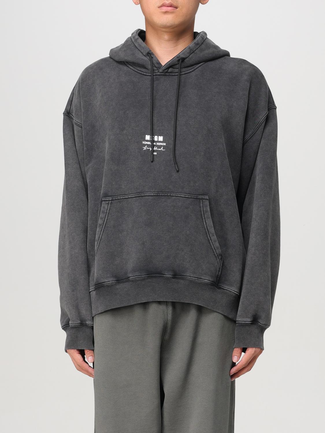 MSGM SWEATSHIRT: Sweatshirt men MSGM, Grey - Img 1