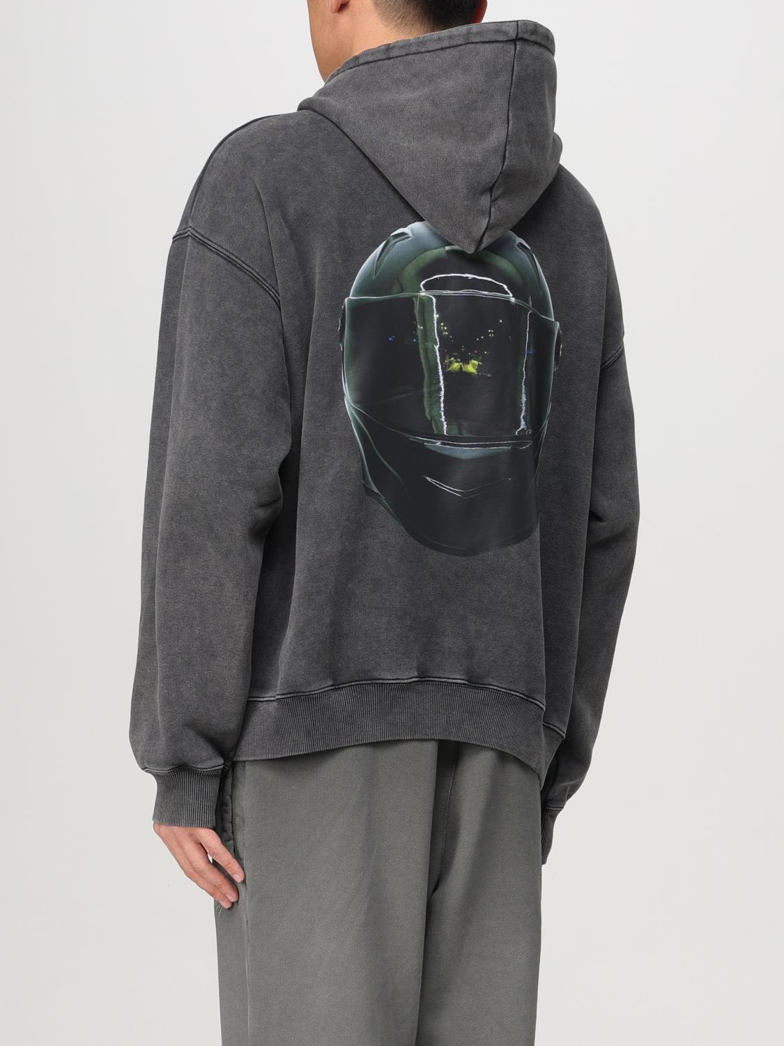 MSGM SWEATSHIRT: Sweatshirt men MSGM, Grey - Img 3