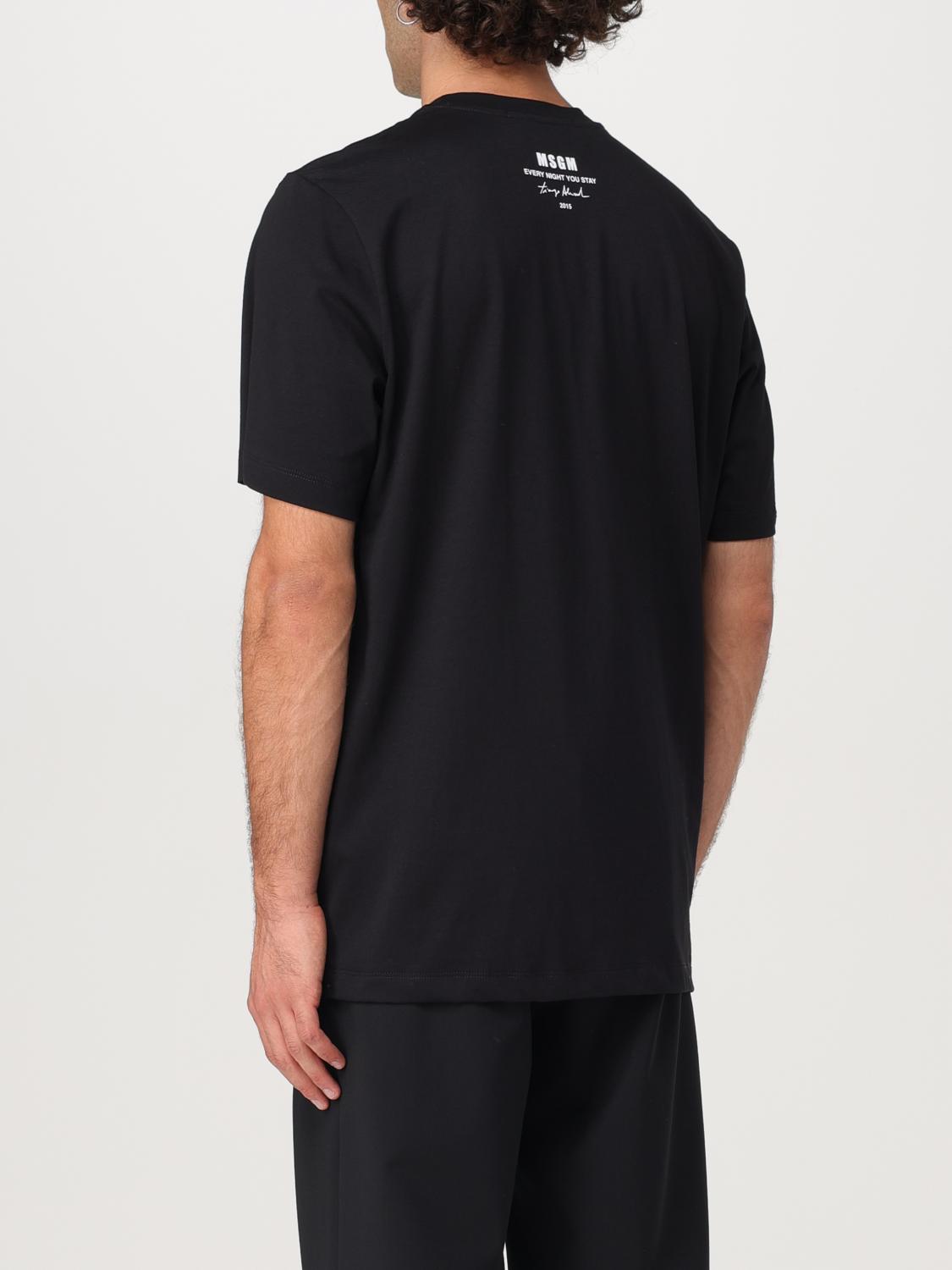 MSGM CAMISETA: Camiseta hombre MSGM, Negro - Img 2