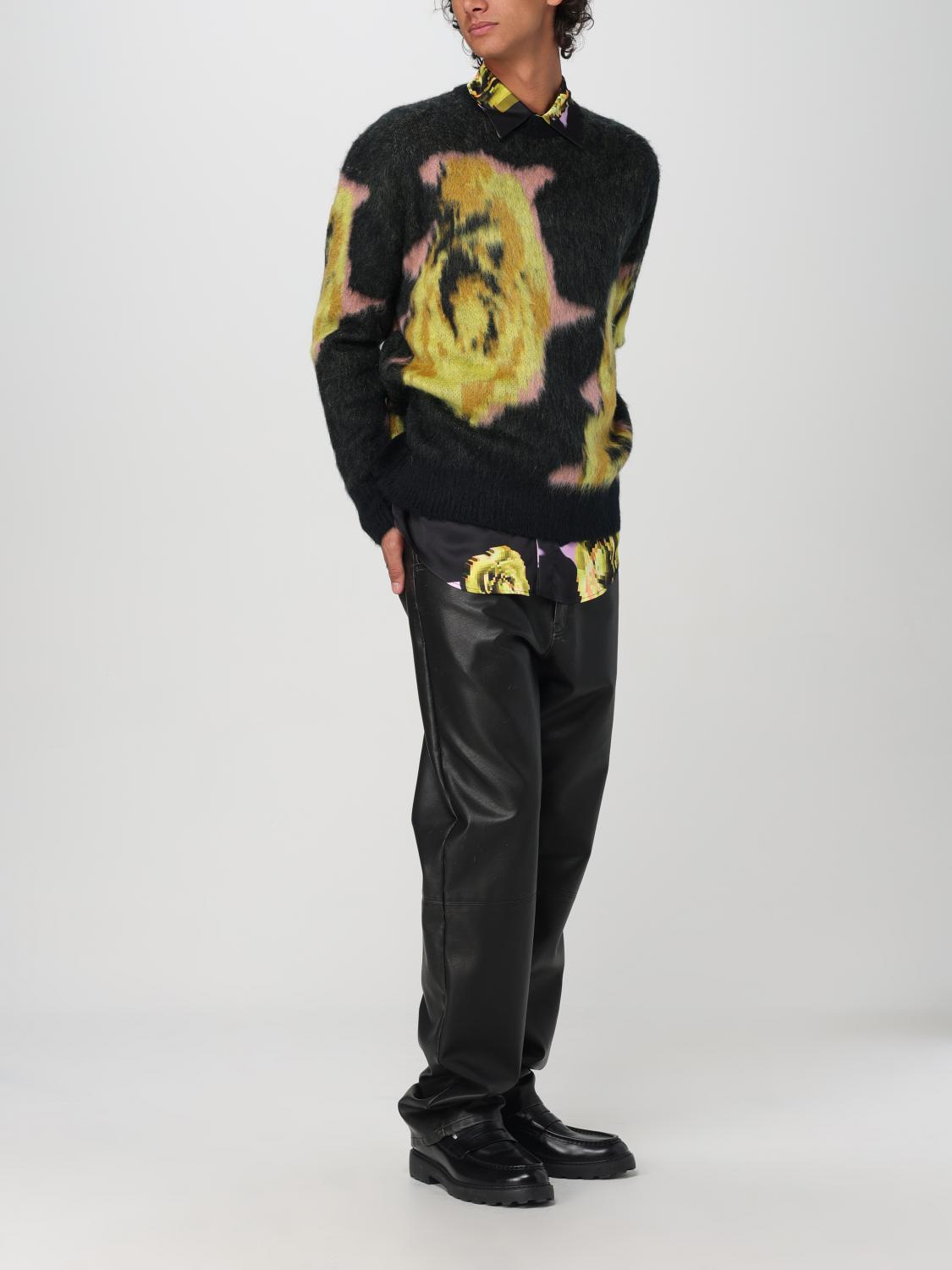 MSGM SWEATER: Sweater men MSGM, Black - Img 2