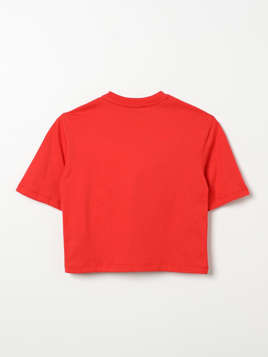 MSGM KIDS T-SHIRT: Pullover kinder MSGM Kids, Rot - Img 2