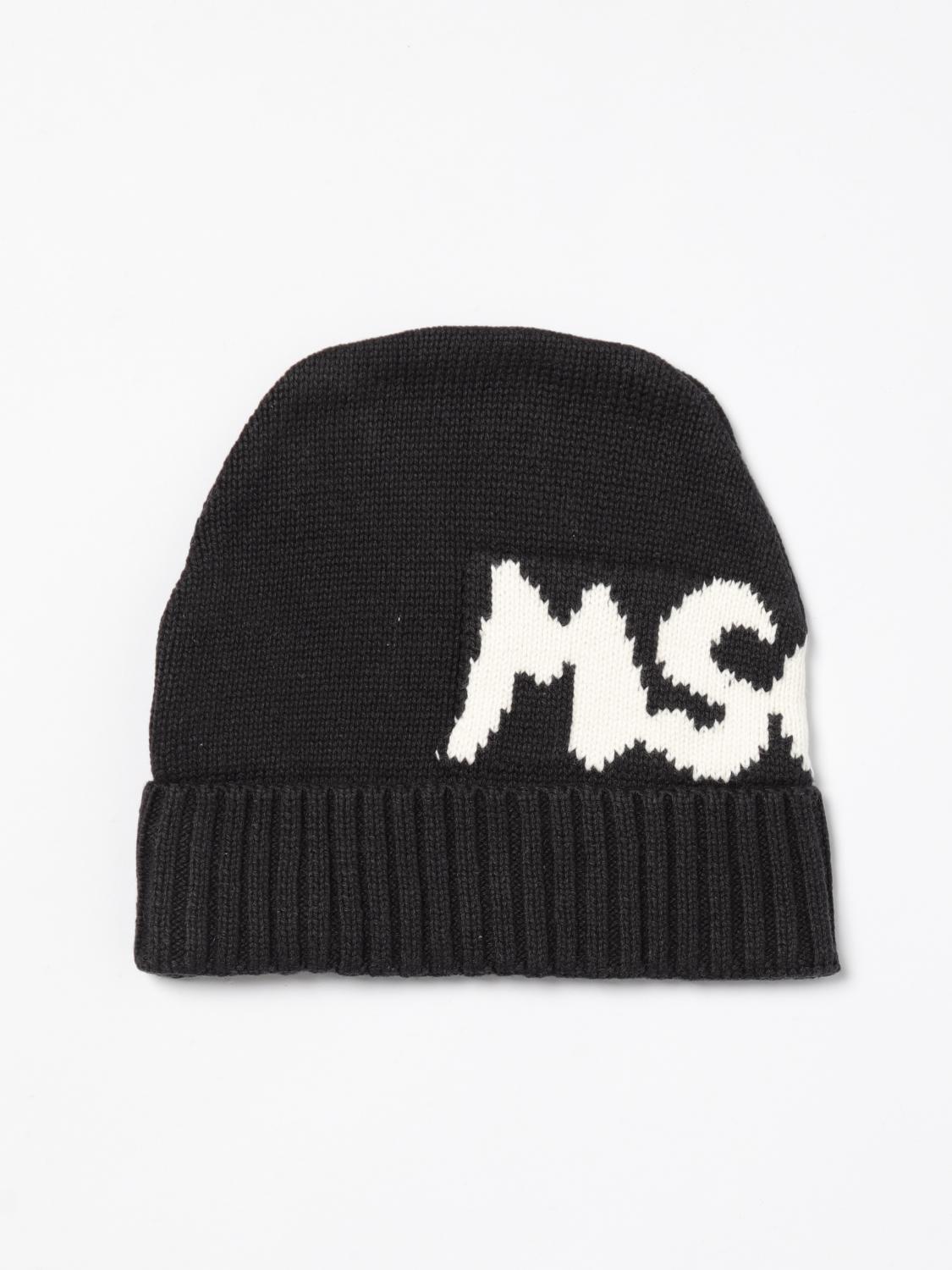 MSGM KIDS HAT: Hat kids MSGM Kids, Black - Img 1