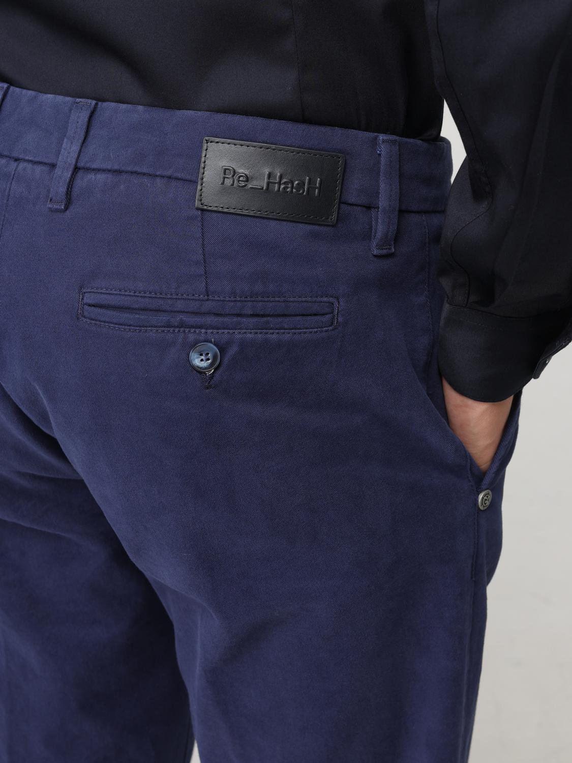RE-HASH PANTS: Pants men Re-hash, Navy - Img 3