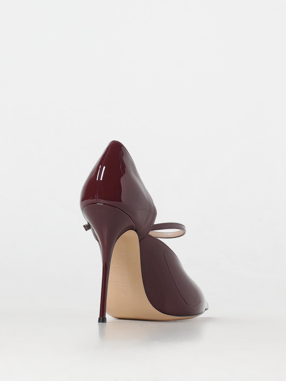 CASADEI HIGH HEEL SHOES: Shoes woman Casadei, Burgundy - Img 3