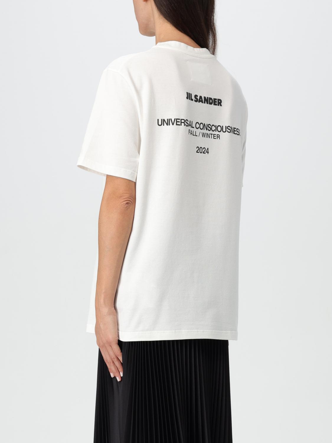 JIL SANDER T-SHIRT: T-shirt woman Jil Sander, White - Img 3