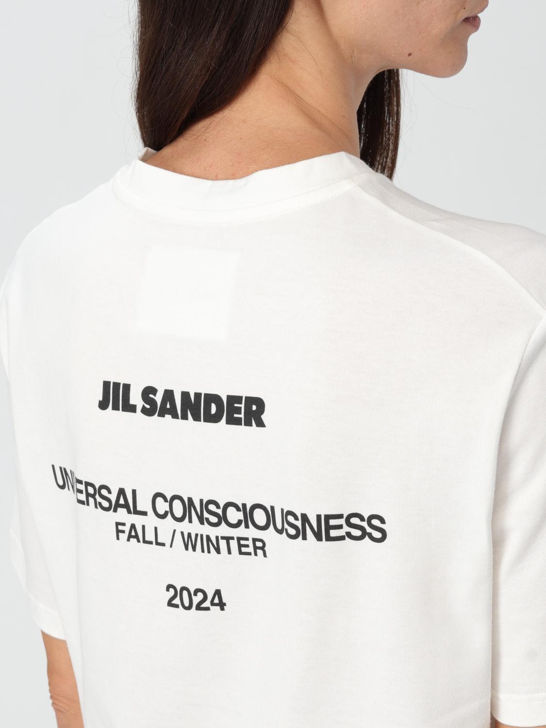 JIL SANDER T-SHIRT: T-shirt woman Jil Sander, White - Img 5