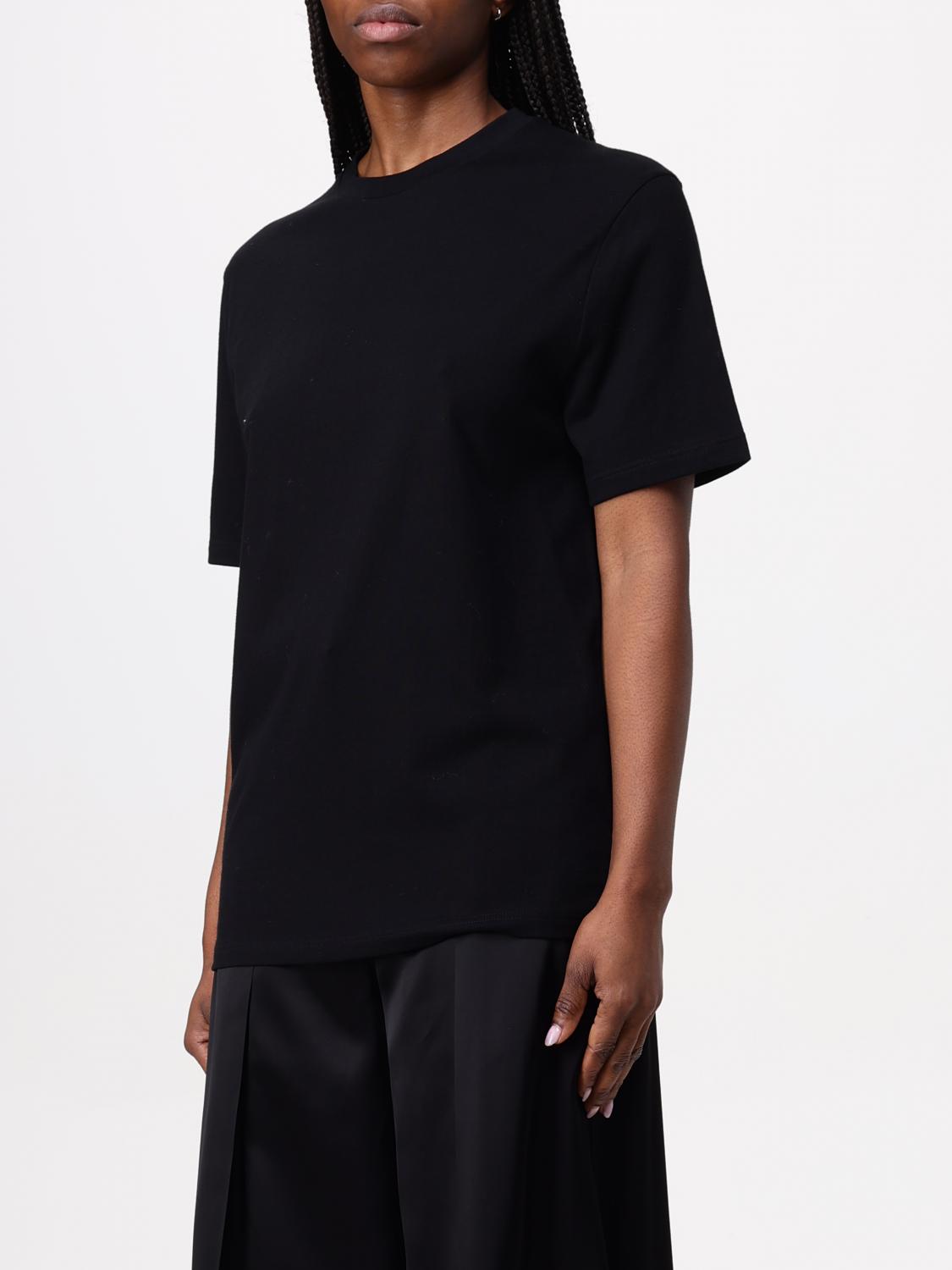 JIL SANDER T-SHIRT: T-shirt woman Jil Sander, Black - Img 4