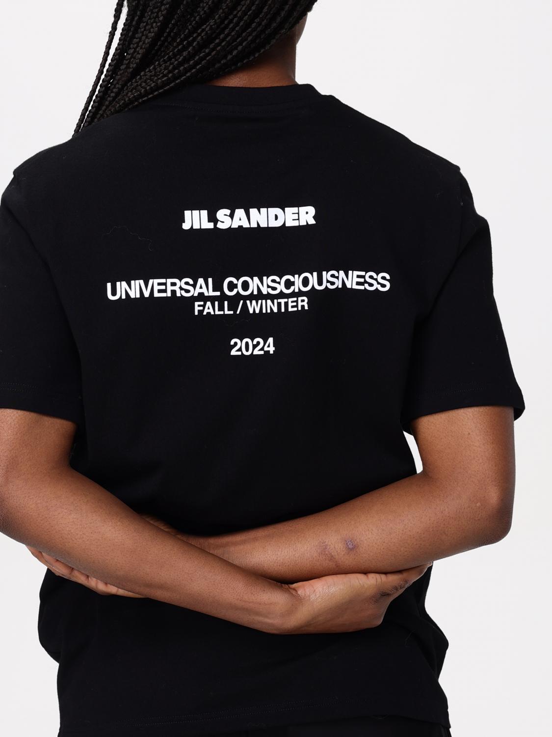 JIL SANDER T-SHIRT: T-shirt woman Jil Sander, Black - Img 5