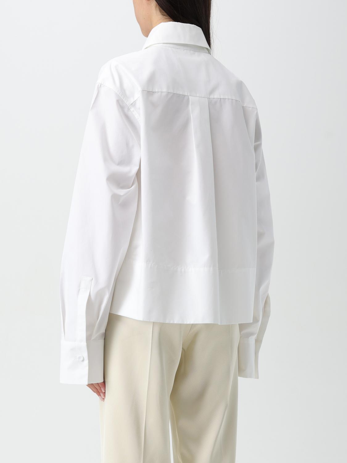 JIL SANDER CAMISA: Camisa mujer Jil Sander, Blanco - Img 3