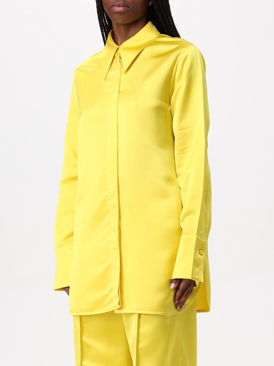 JIL SANDER SHIRT: Shirt woman Jil Sander, Yellow - Img 4