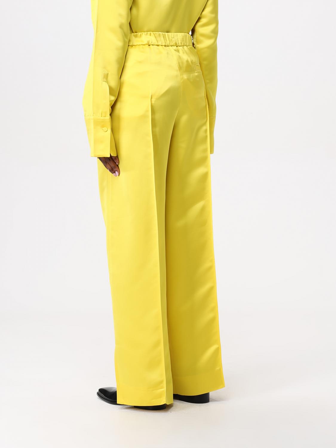 JIL SANDER PANTS: Pants woman Jil Sander, Yellow - Img 3