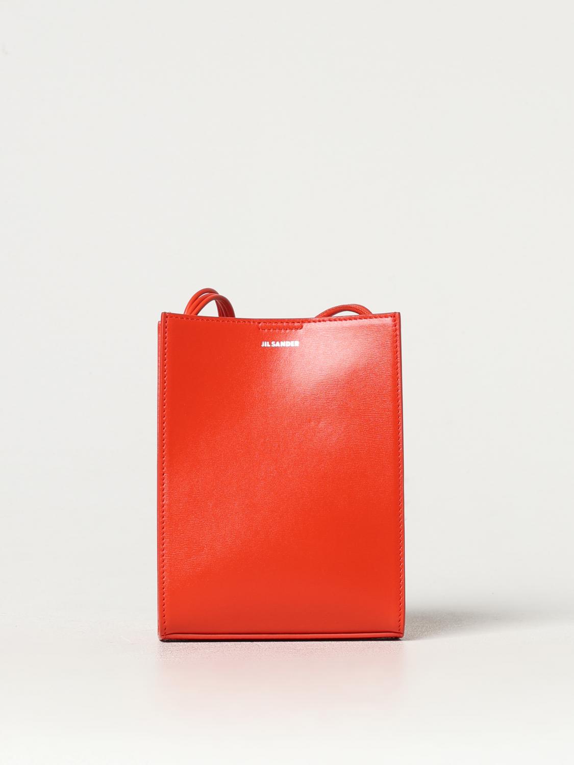 JIL SANDER UMHÄNGETASCHE: Schultertasche damen Jil Sander, Rot - Img 1