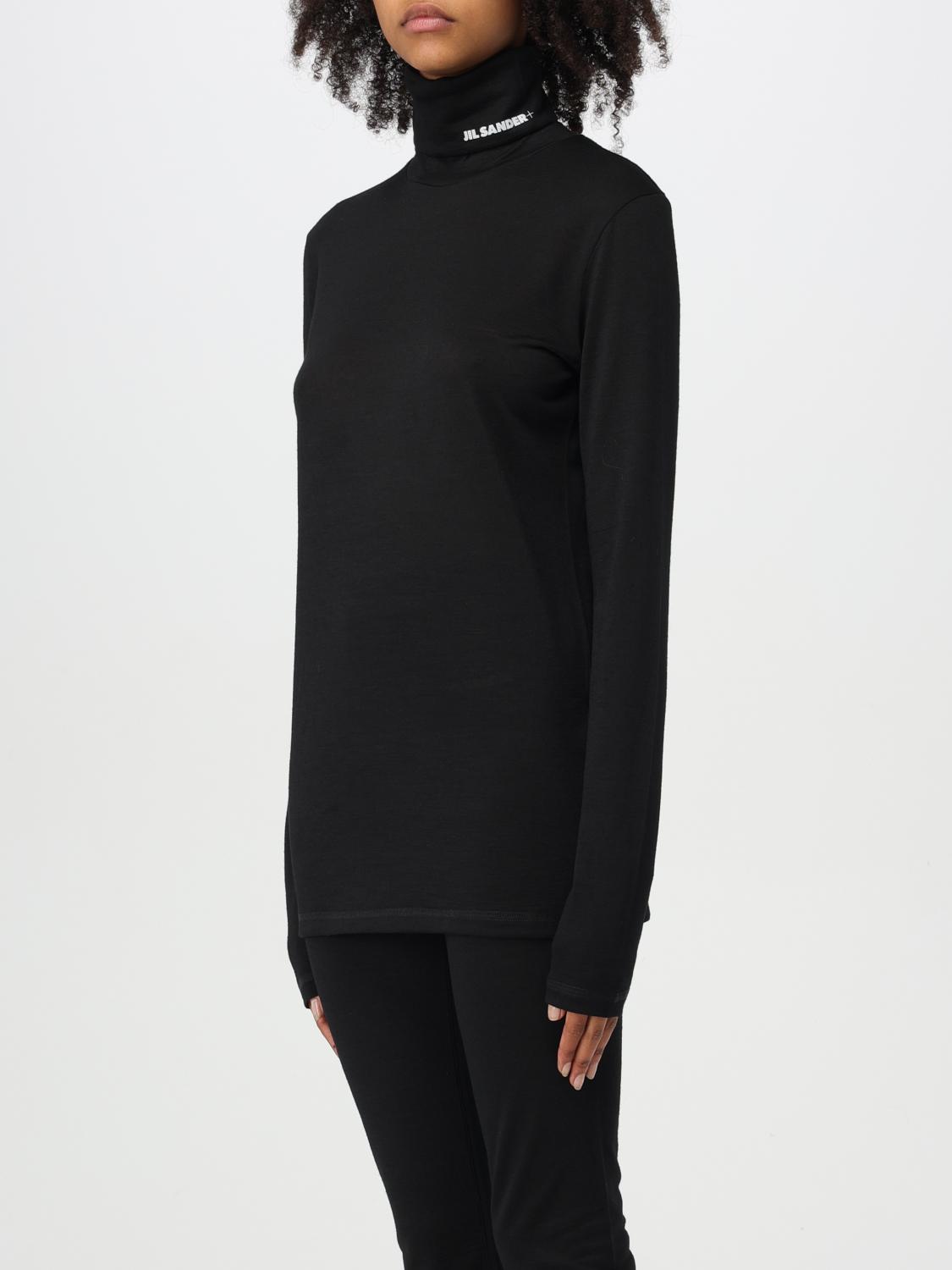 JIL SANDER 毛衣: 毛衣 女士 Jil Sander, 黑色 - Img 4